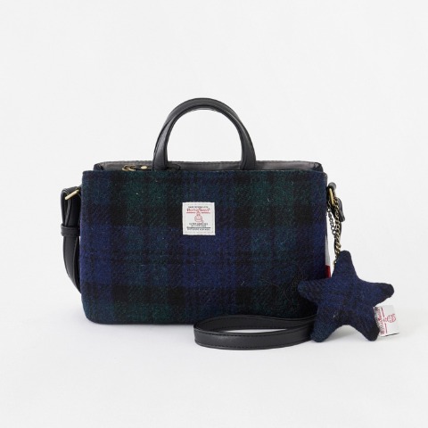 レディース　2WAYバッグ（HARRIS TWEED）（PEANUTS）