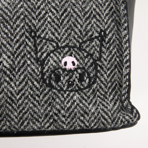 レディース　ショルダーバッグ（HARRIS TWEED）（クロミ）