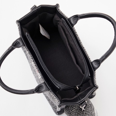 レディース　ショルダーバッグ（HARRIS TWEED）（クロミ）