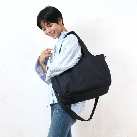 レディース　ママカルあおりトート