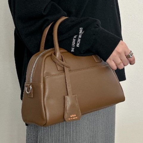 レディース　ボストンバッグ（rumi） ブラウン 215