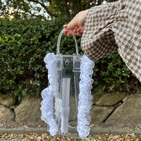 レディース　クリアバッグ（きなこっこ）