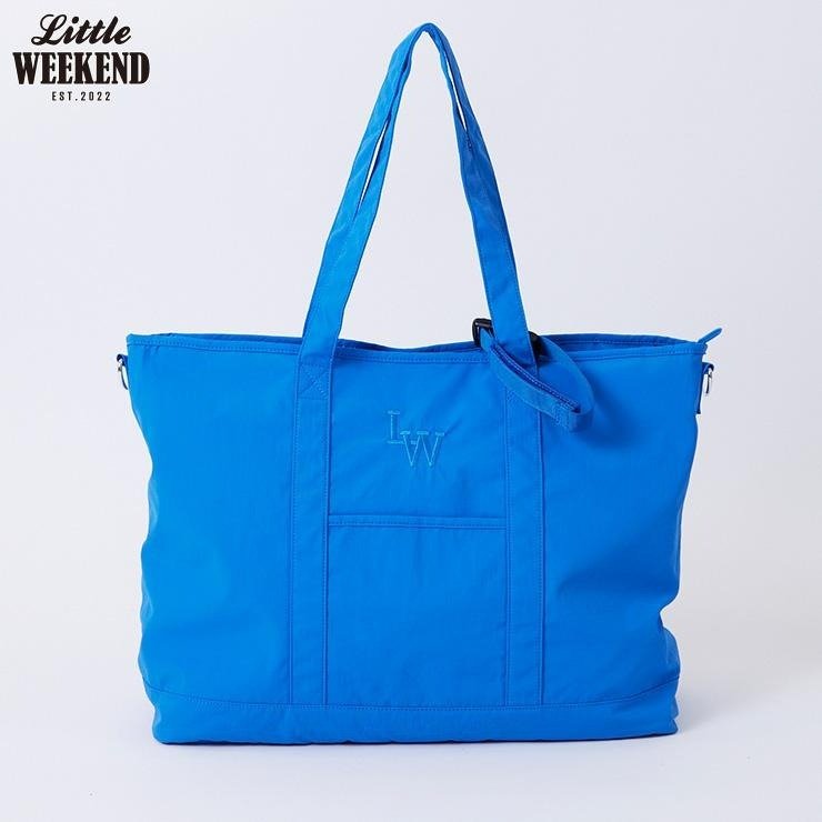 リトルウィークエンド　マザーズトートバッグ　ブルー マザーズトートバッグ(LITTLEWEEKEND) | しまむら | しまむらパーク