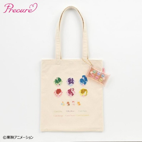 コインケース付帆布トートバッグ（Yes！プリキュア５GoGo！）