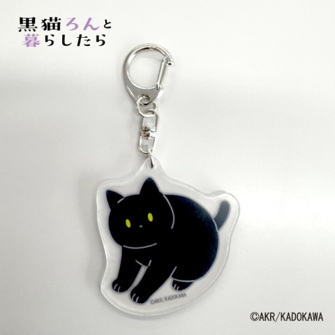 トートバッグ（黒猫ろん）