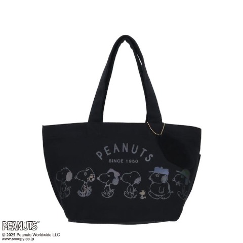 チャーム付きミニトート（PEANUTS）