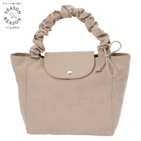 レディース　ギャザートートバッグ（SEASON REASON）