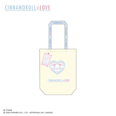 チャーム付きトートバッグ（シナモン×＝LOVE）