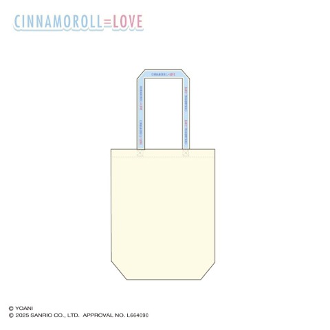 チャーム付きトートバッグ（シナモン×＝LOVE）