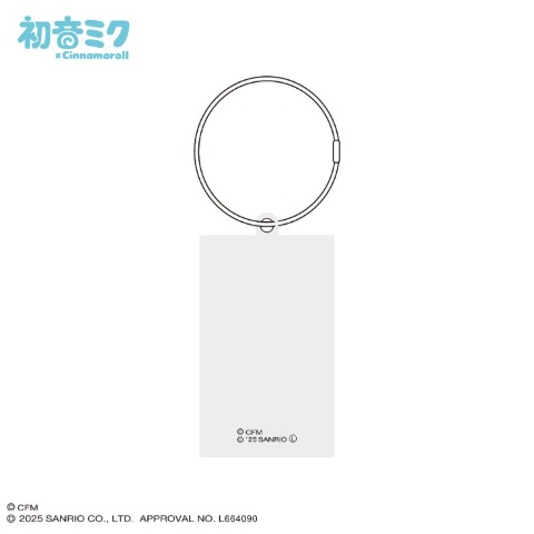 チャーム付きトートバッグ（初音ミク×シナモン）