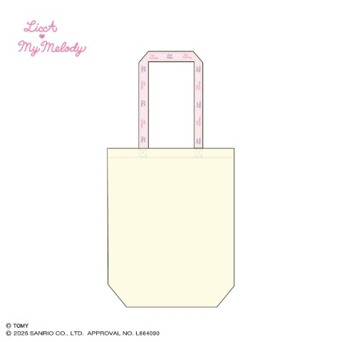 チャーム付きトートバッグ（リカちゃん×マイメロ クロミ）