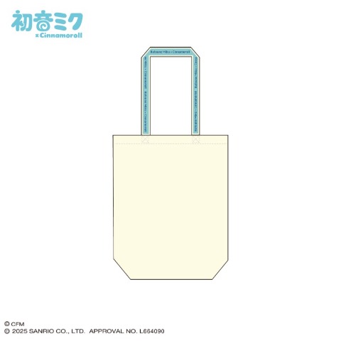 チャーム付きトートバッグ（初音ミク×シナモン）