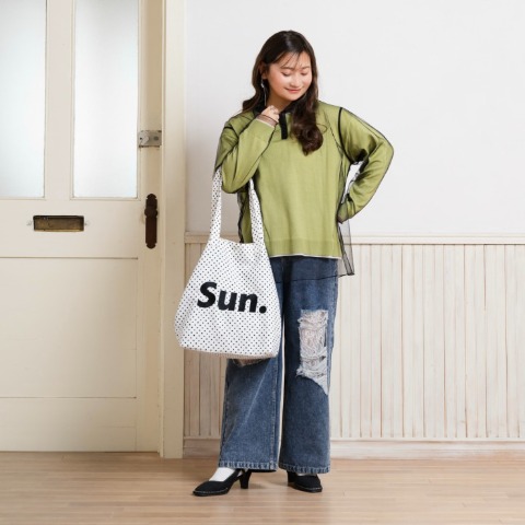 レディース　総柄トート　(Helm×Taiyou)