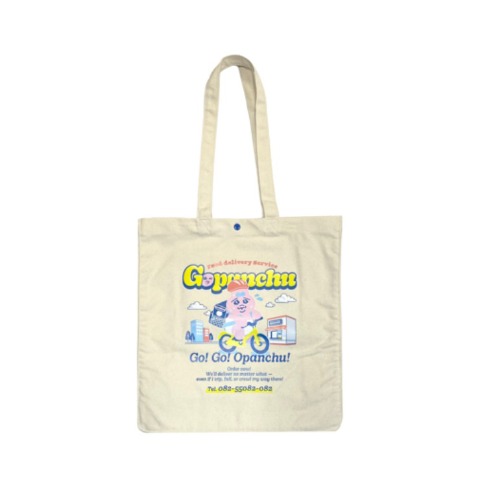 パスケース付トートバッグ（おぱんちゅうさぎ）