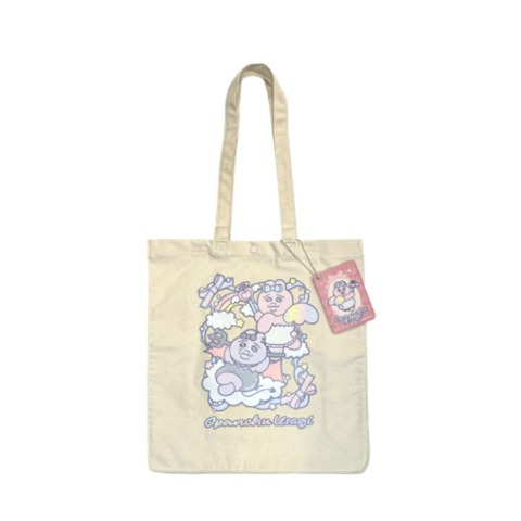 パスケース付トートバッグ（おぱんちゅうさぎ）