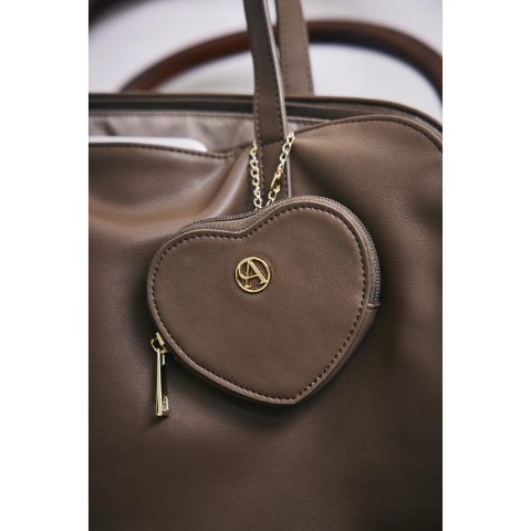 レディース　ハートチャーム付トート（アリシア）