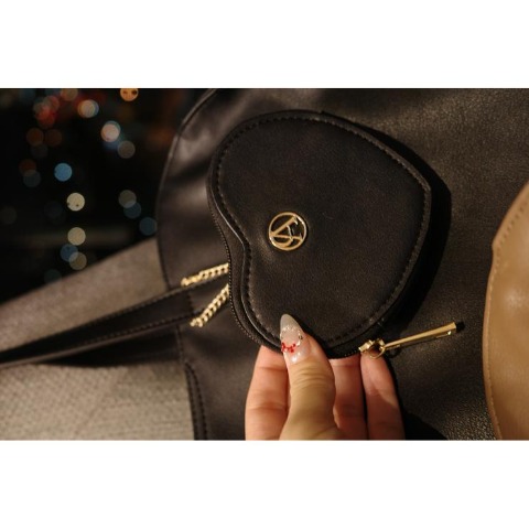 レディース　ハートチャーム付トート（アリシア）