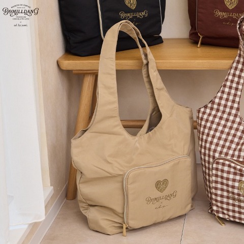 パッカブルトートバッグ（yumi×BOMILLDANG）
