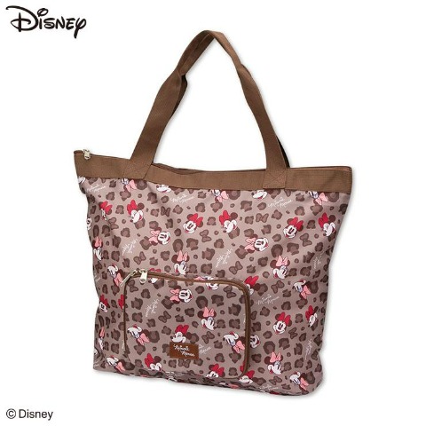 レディース　トートバッグ（ミニーマウス） ブラウン 215