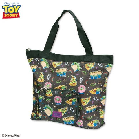 レディース　トートバッグ（リトル・グリーン・メン）