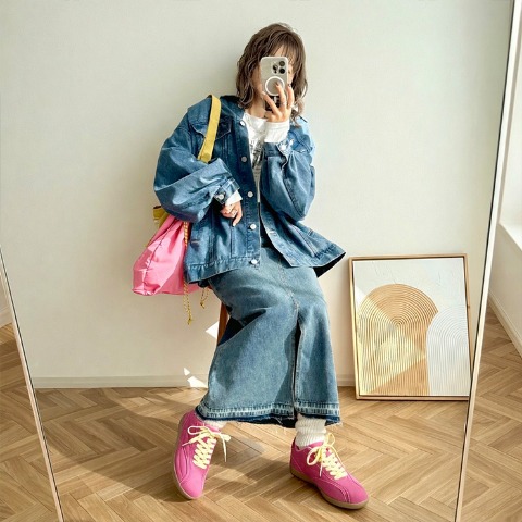 レディース　トートバッグ(mayo)