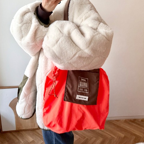 レディース　トートバッグ(mayo)