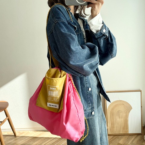 レディース　トートバッグ(mayo)