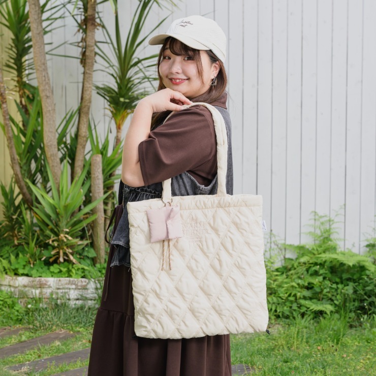 【yuki】レディーストートバッグ レディース キルティングトートバッグ（yuki×taiyou） | しまむら