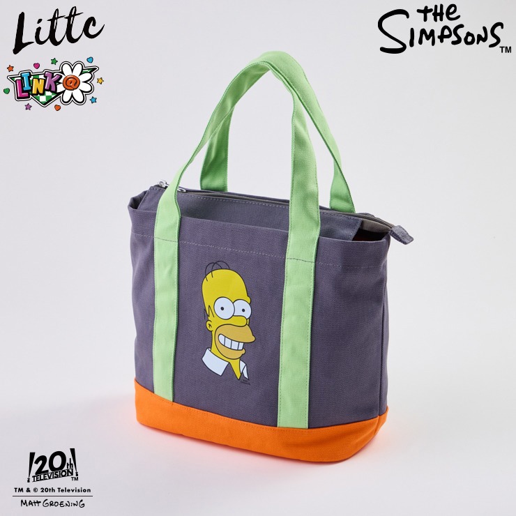レディース トートバッグ（LITTC・LINK＠・MINT/シンプソンズ