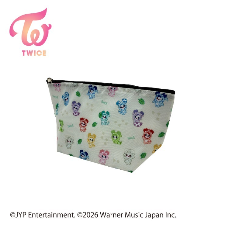 タレントグッズ TWICE バッグ ポーチ しまむらコラボ
