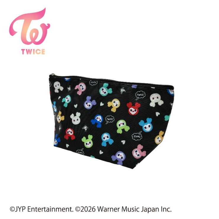 タレントグッズ TWICE バッグ ポーチ しまむらコラボ