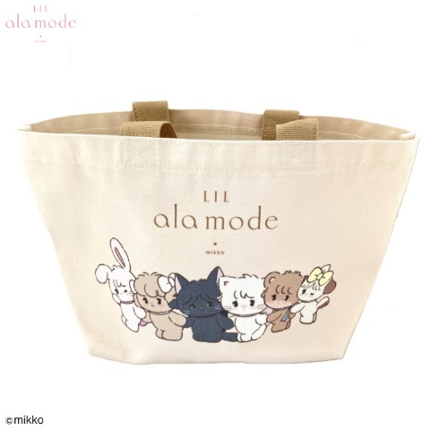 巾着付きミニトート Lil ala mode A