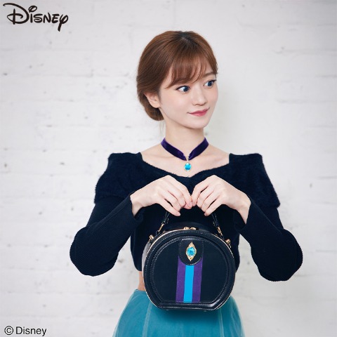 レディース　ラウンドショルダーバッグ（ちはる/アナと雪の女王/エルサ）