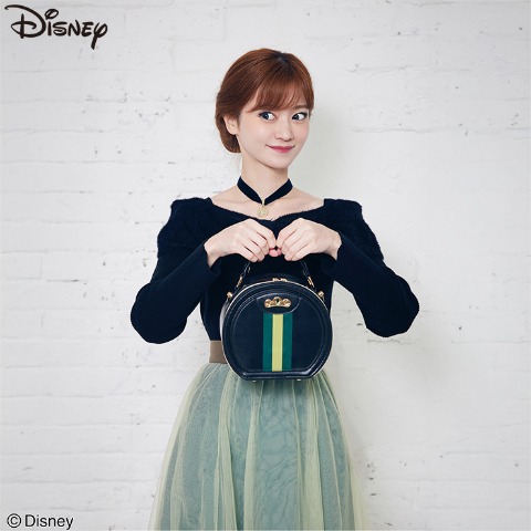 レディース　ラウンドショルダーバッグ（ちはる/アナと雪の女王/アナ）