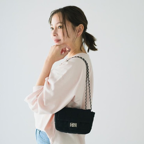 レディース　キルティングショルダーバッグ　(MARIE)