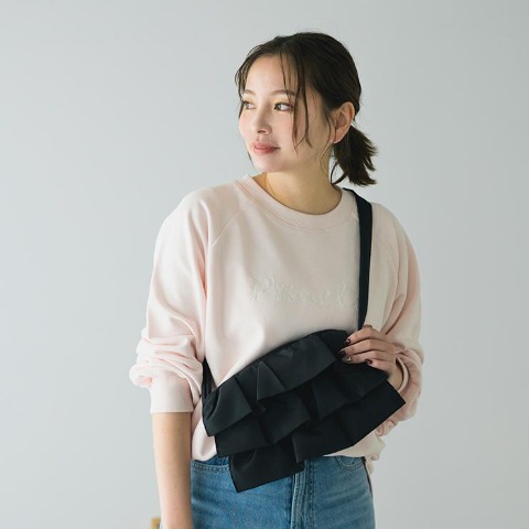 レディース　フリルショルダーバッグ　(MARIE)