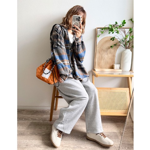 レディース　ショルダーバッグ(mayo)