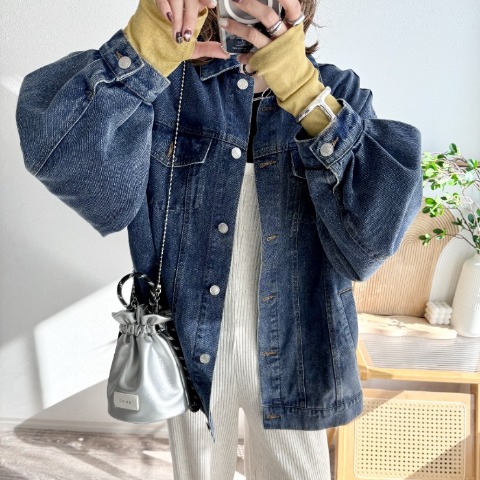 レディース　ショルダーバッグ(mayo)