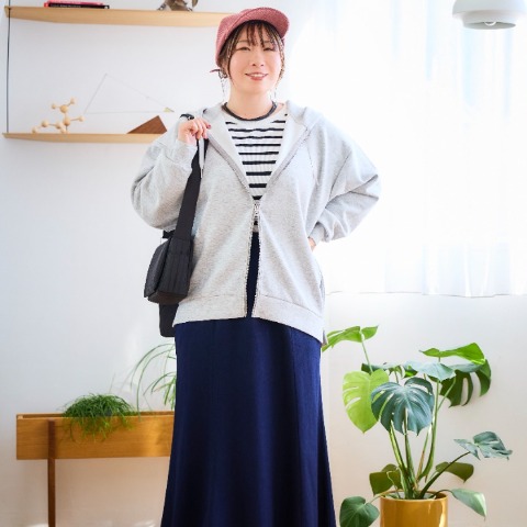 レディース　ポーチ付きキルトショルダー　(おかだゆり)