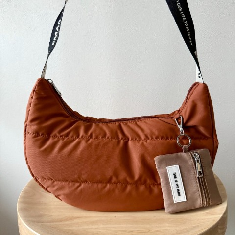 レディース　ショルダーバッグ(mayo)