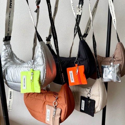 レディース　ショルダーバッグ(mayo)