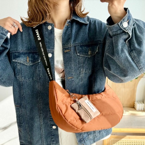 レディース　ショルダーバッグ(mayo) ブラウン 215