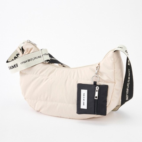 レディース　ショルダーバッグ(mayo)