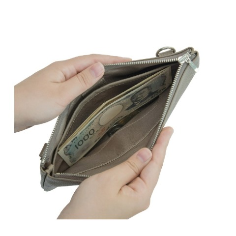 レディース　お財布ショルダー（新進工房×こだわりの逸品）