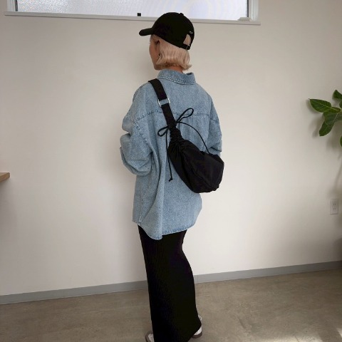 クシュクシュショルダーバッグ（anna)