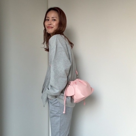 レディース　ハートチャーム付きショルダー（saori）