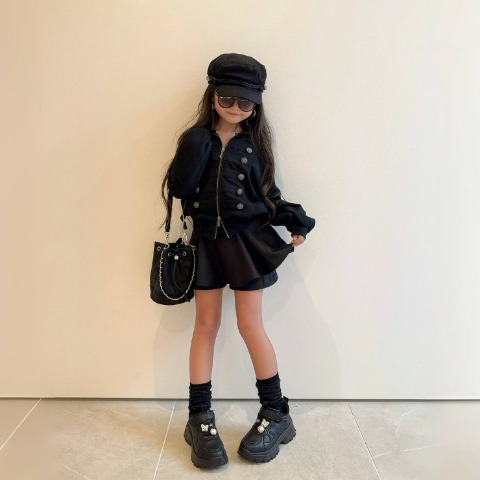 チェーンハンドル付きショルダーバッグ（quu☆emma)