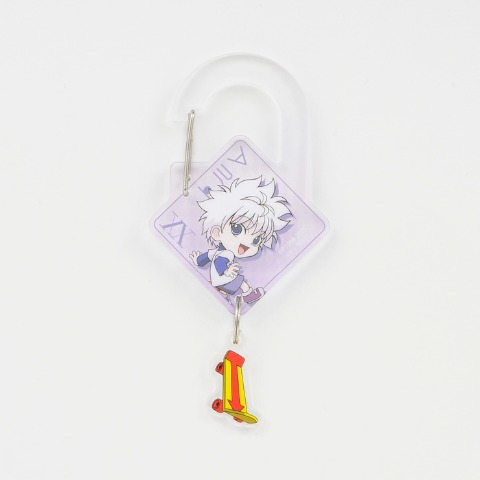 カラビナ付きキーリング（アニメ『HUNTER×HUNTER』）