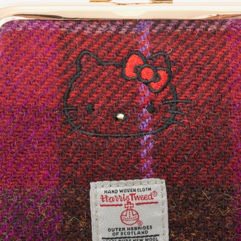 レディース　財布（HARRIS TWEED）（ハローキティ）