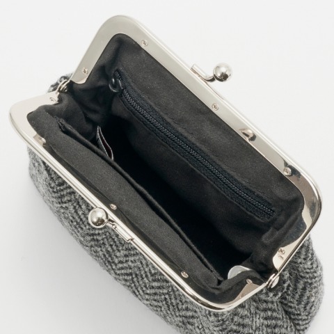 レディース　財布（HARRIS TWEED）（クロミ）